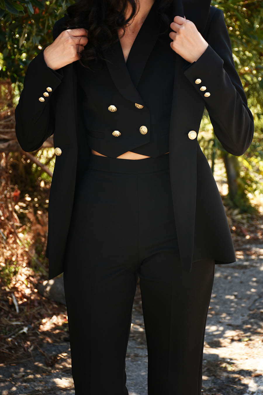 Tailleur Unica 3 pezzi colorazione Nero