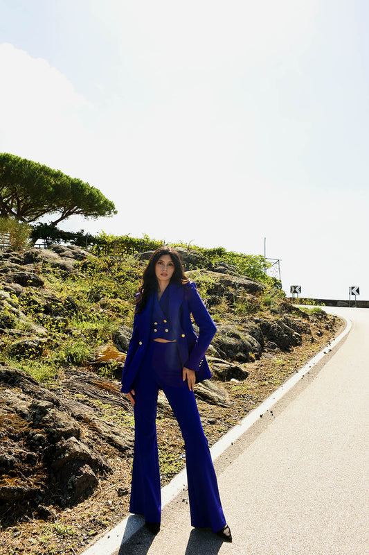 Tailleur Unica 3 pezzi colorazione Blu