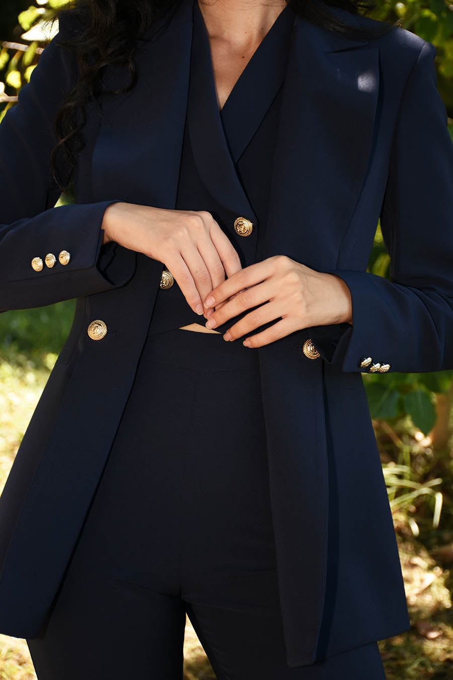 Tailleur Unica 3 pezzi colorazione Blu Scuro