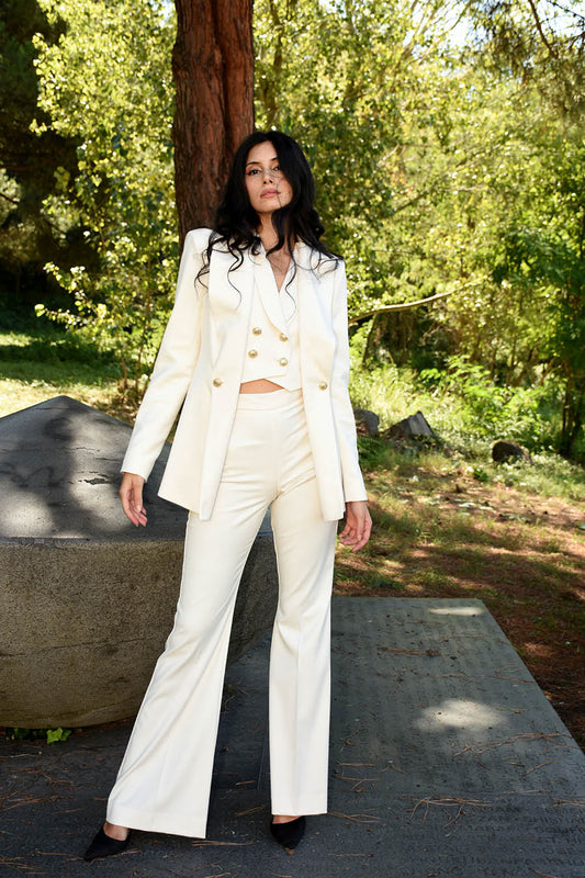 Tailleur Unica 3 pezzi colorazione Bianco