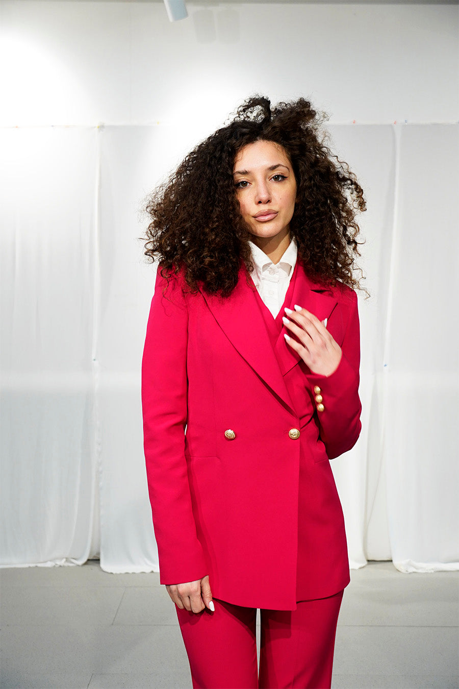 Tailleur Unica 3 pezzi colorazione Magenta